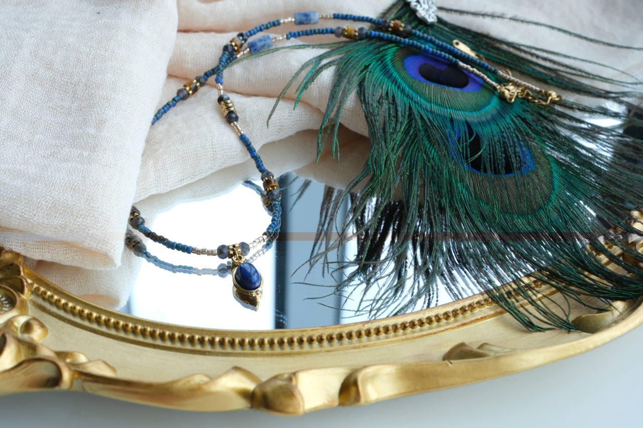 Lapis Pendant Necklace