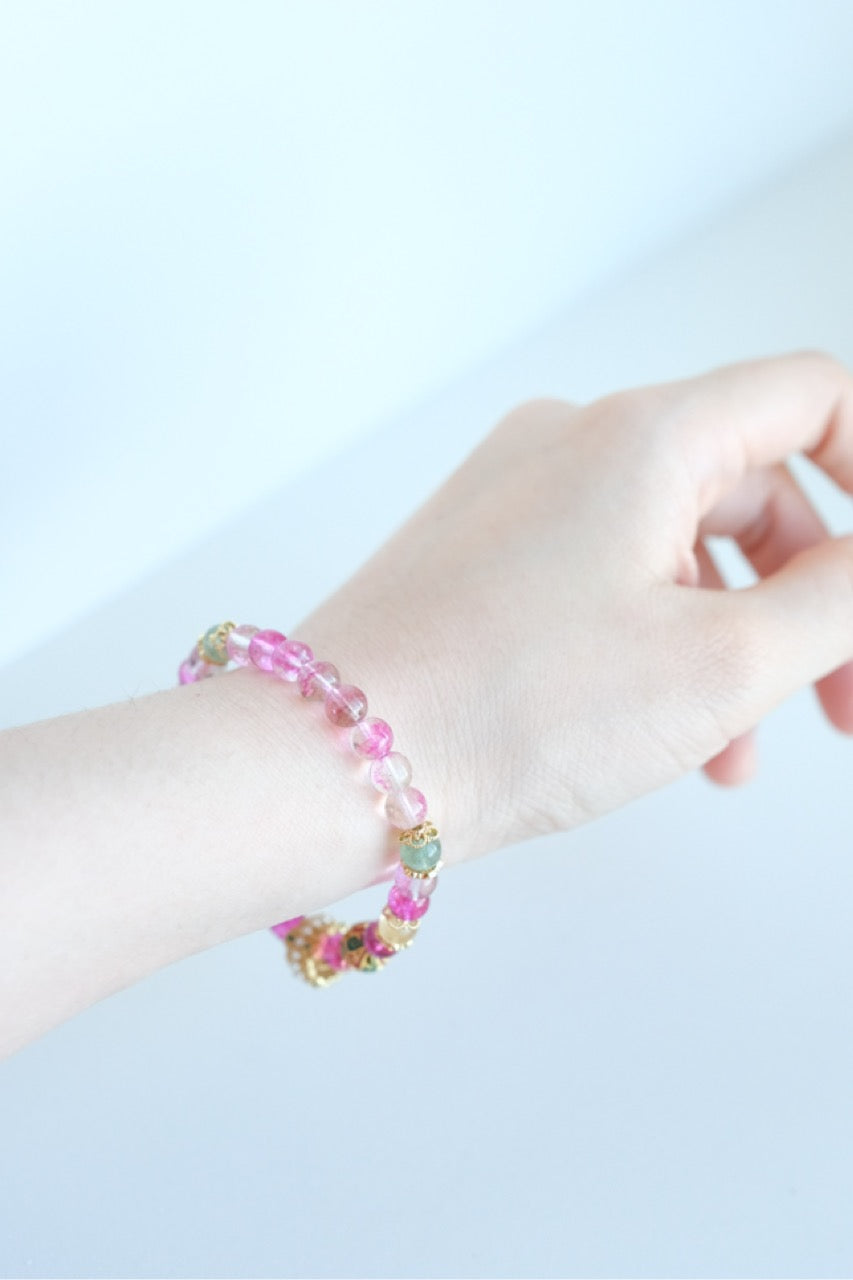 Blush Crystal Bracelet