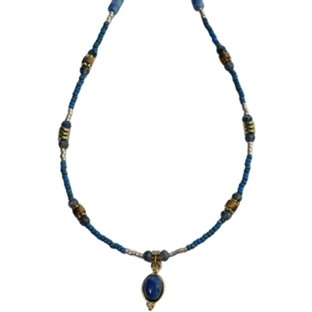 Lapis Pendant Necklace
